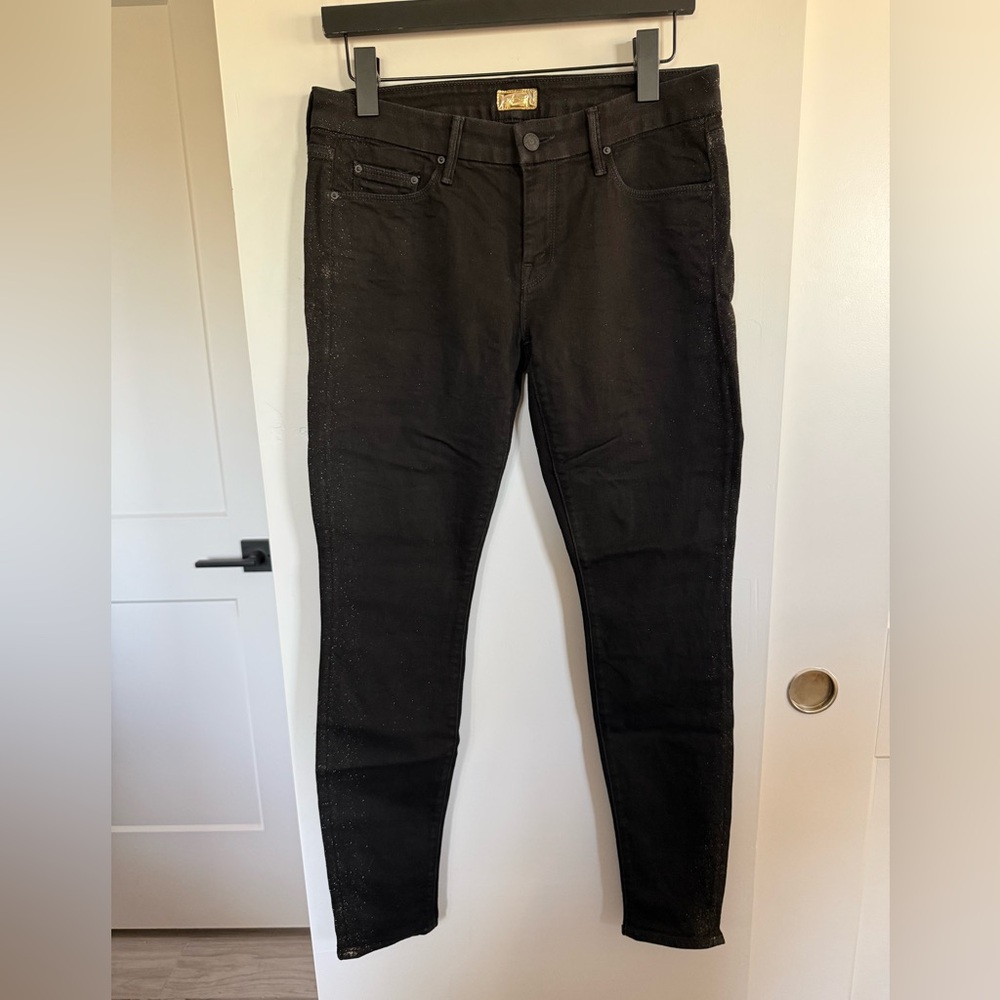 MOTHER DENIM The Looker All That Glitters Is Gold Size 29